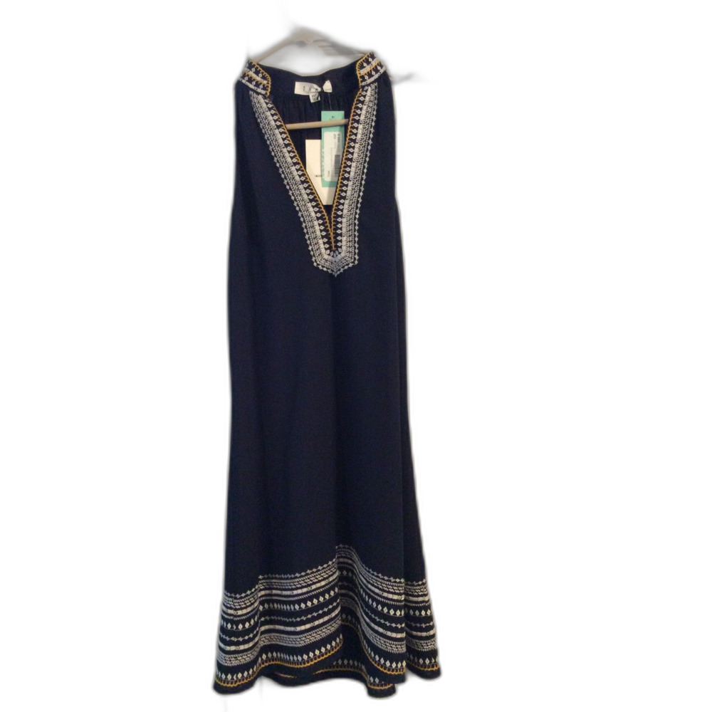 New NWT Navy XSP Chana Embroidered Dress THML Stitch Fix